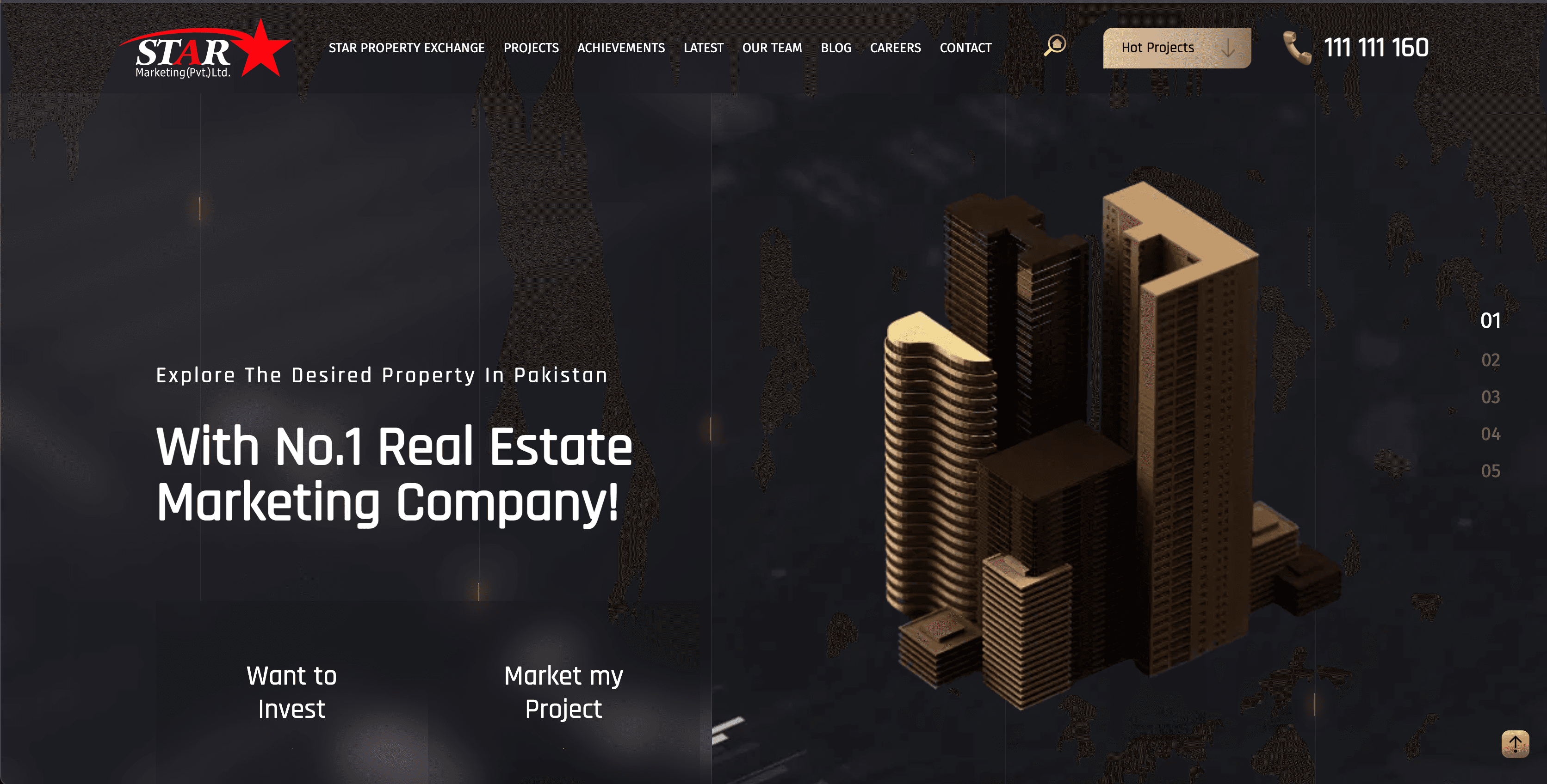 Star Marketing Website & CRM